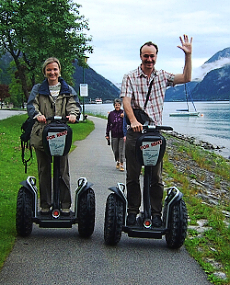 Segway prochazka kolem Achensee